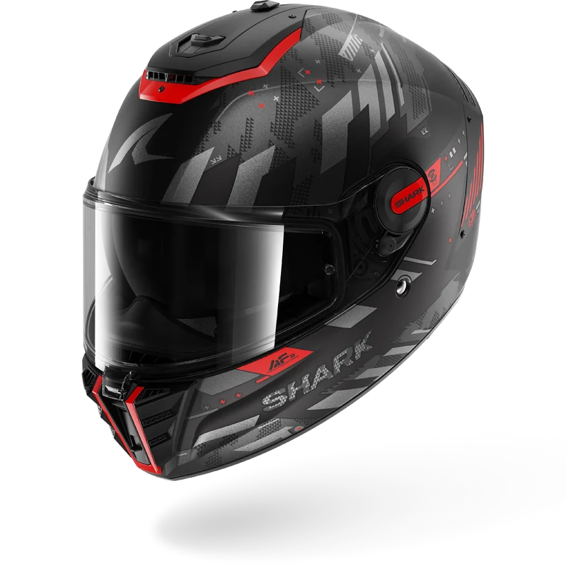 SPARTAN RS FIBRE SKILFUL Black Anthracite Red