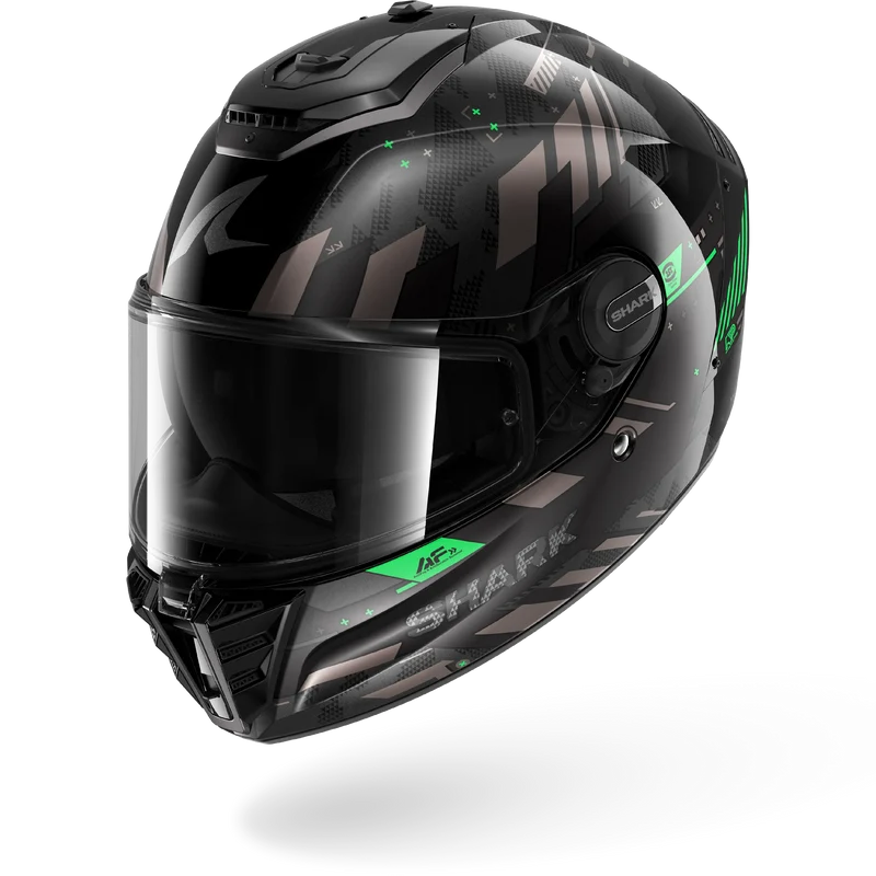 SPARTAN RS FIBRE SKILFUL Black Anthracite Green
