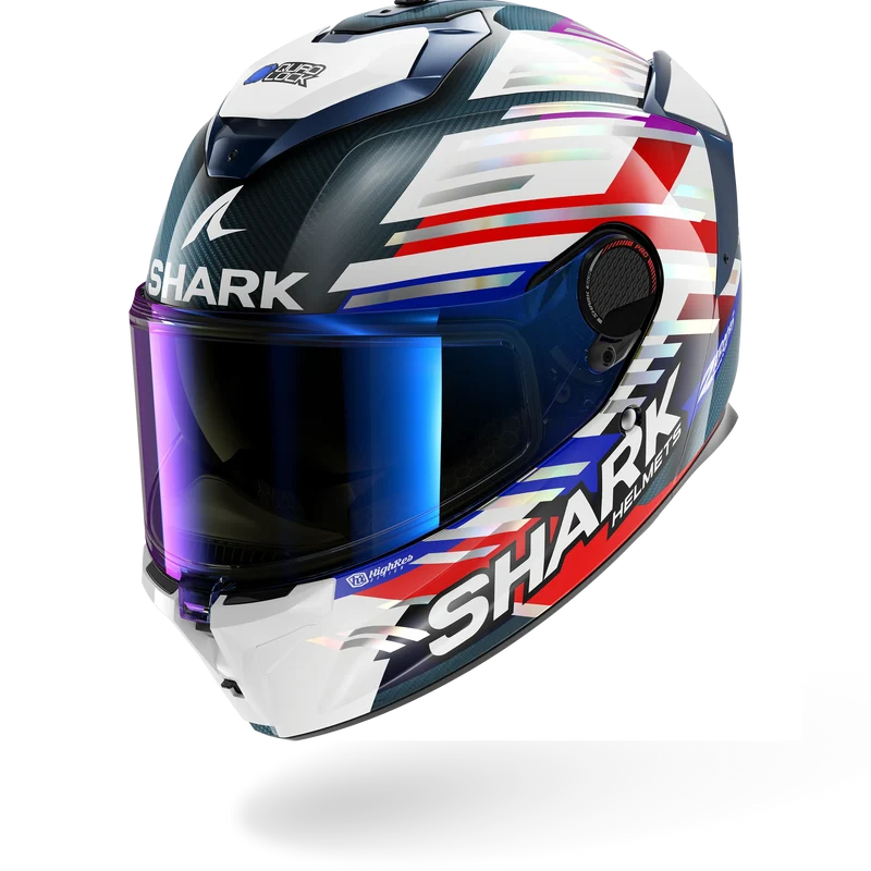 SPARTAN GT PRO CARBON REPLICA ZARCO GP DE FRANCE 2026 Carbon Chrome Red