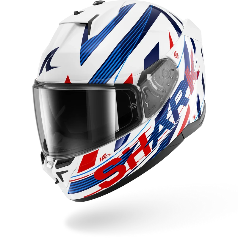 D-SKWAL 3 DASHED White Blue Red