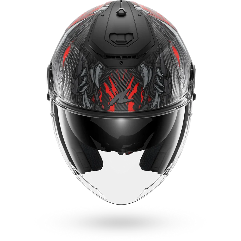 RS JET Shaytan Matte Black Red Anthracite