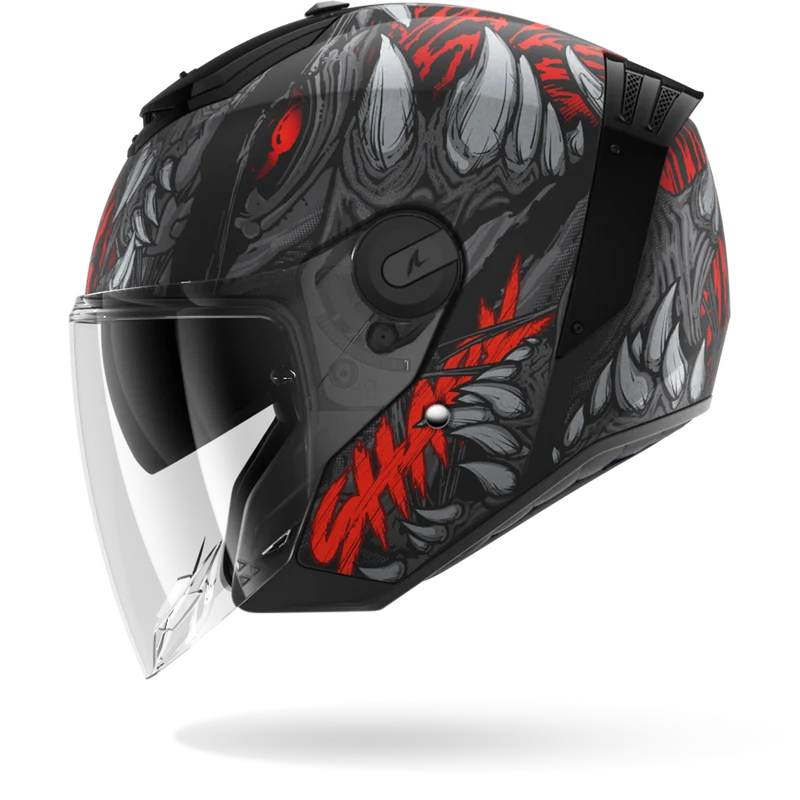 RS JET Shaytan Matte Black Red Anthracite