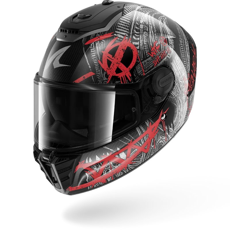 SPARTAN RS CARBON SHIEVER Carbon Anthracite Red