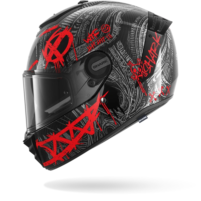 SPARTAN RS CARBON SHIEVER Carbon Anthracite Red