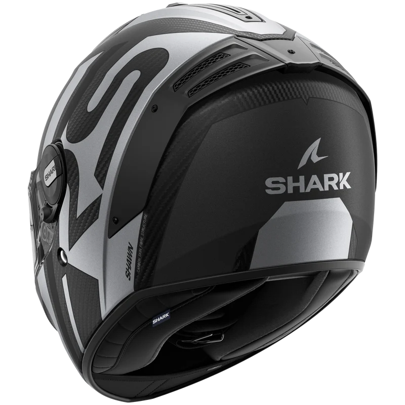 SPARTAN RS CARBON Shawn Matte Carbon Black Silver