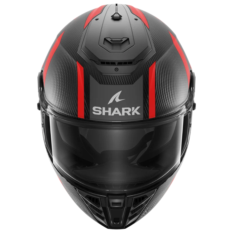 SPARTAN RS CARBON Shawn Matte Carbon Anthracite Red