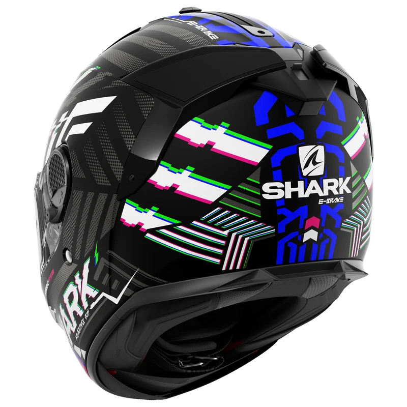 SPARTAN GT BCL. MICR. E-Brake Matte Matte Black Blue Anthracite