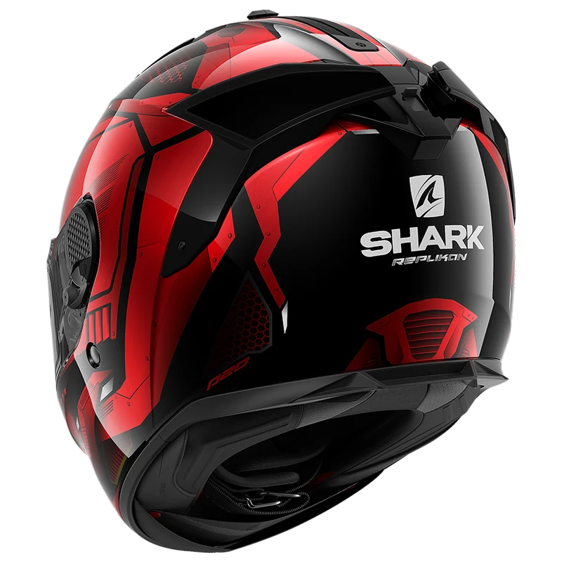 SPARTAN GT BCL. MICR. Replikan Black Chrome Red