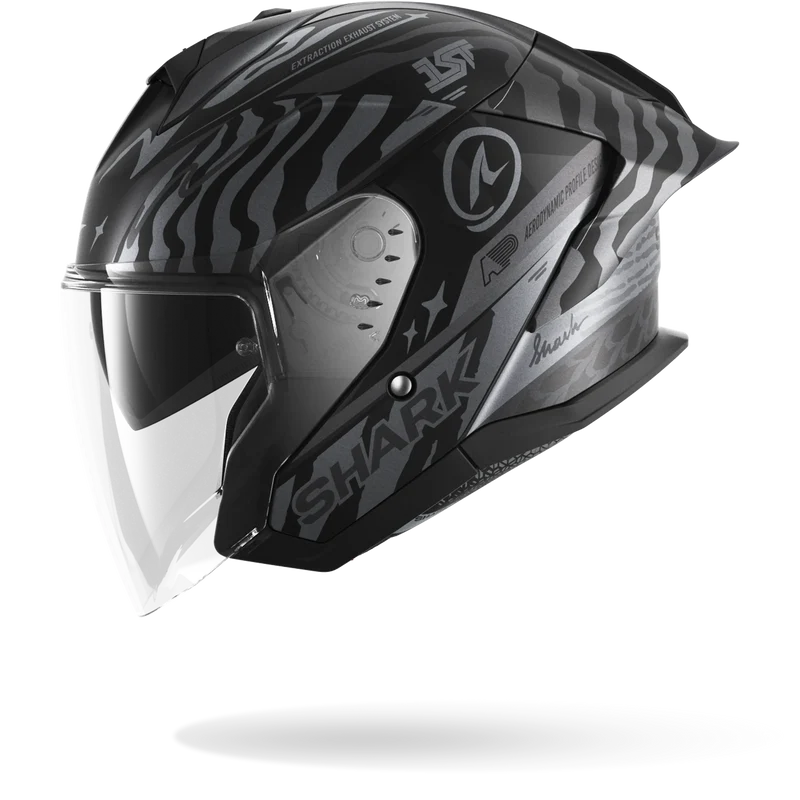 SKWAL JET CUP SPEED-FANCY Mat Black Anthracite Silver