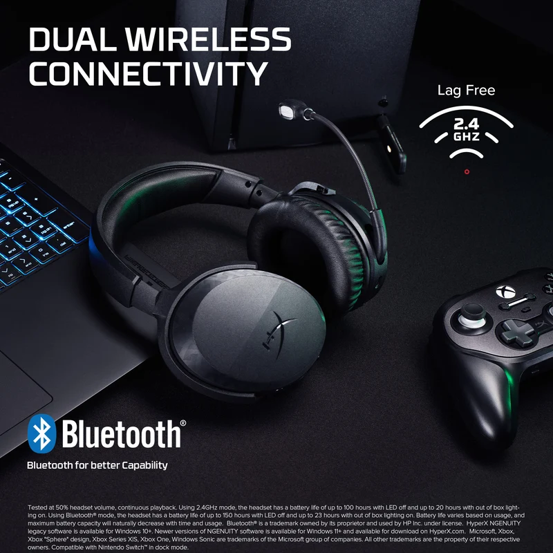 HyperX CloudX Stinger 3 Wireless Gaming Headset Xbox