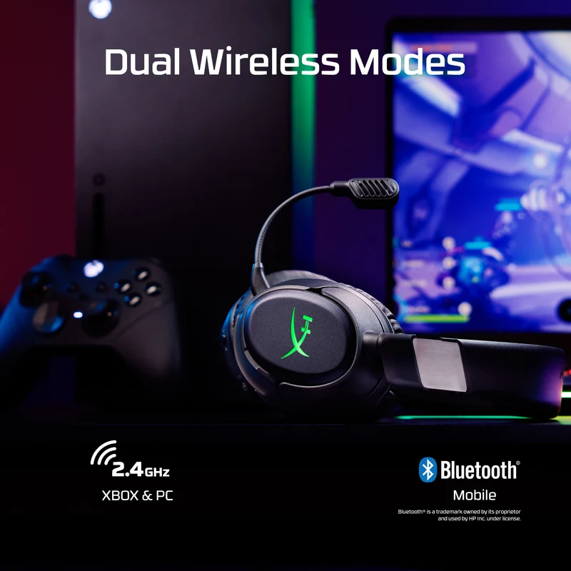 HyperX CloudX Flight 2 – Wireless Gaming Headset