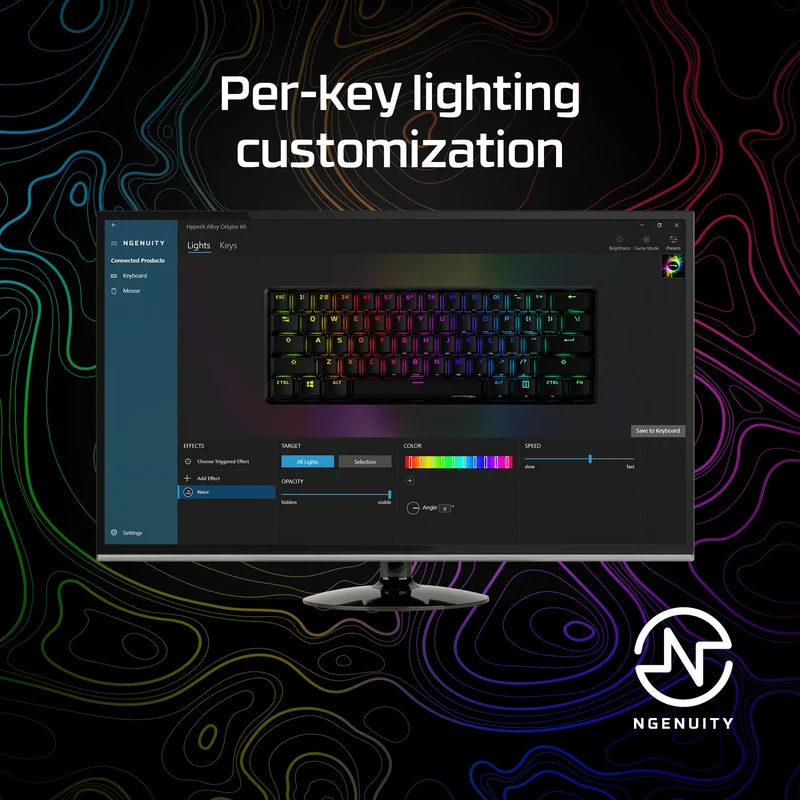 HyperX Alloy Origins 60 – Mechanical Gaming Keyboard