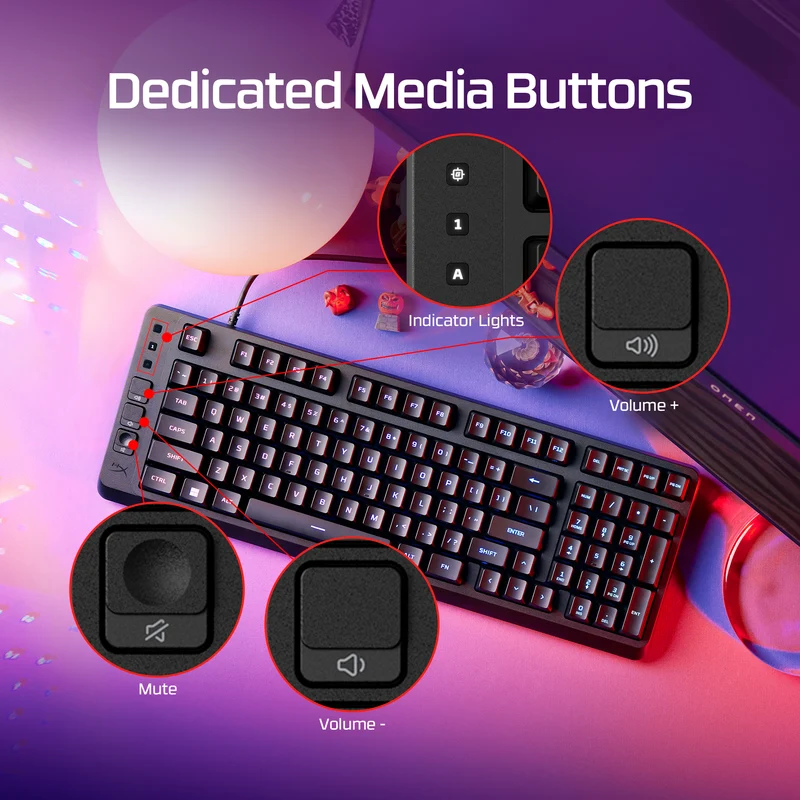 HyperX Eve 1800 – Gaming Keyboard