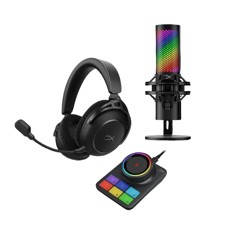 HyperX Bundle - Cloud Alpha 2 Wireless + QuadCast 2 S
