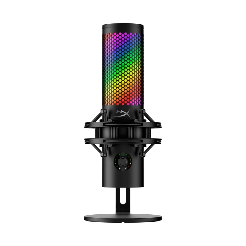 HyperX Bundle - QuadCast 2 S + Caster Microphone and Camera Arm