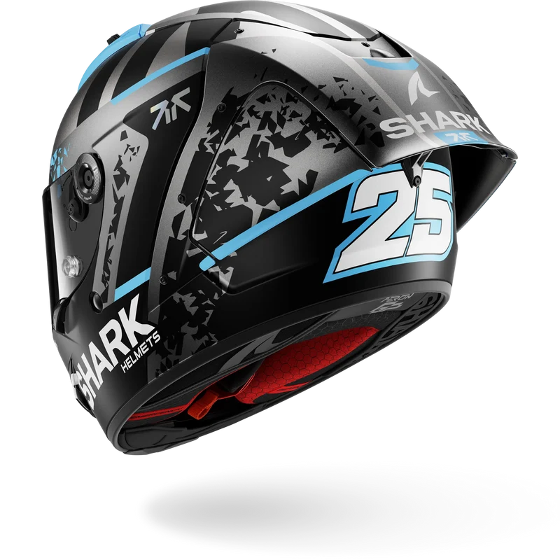 AERON-GP FIM 2 RACING #2 REPLICA RAUL FERNANDEZ WINTER TEST Anthracite Blue Silver