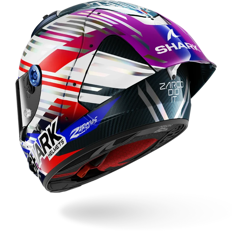 AERON-GP FIM 2 RACING #2 REPLICA ZARCO GP DE FRANCE 2026 Carbon Chrome Red