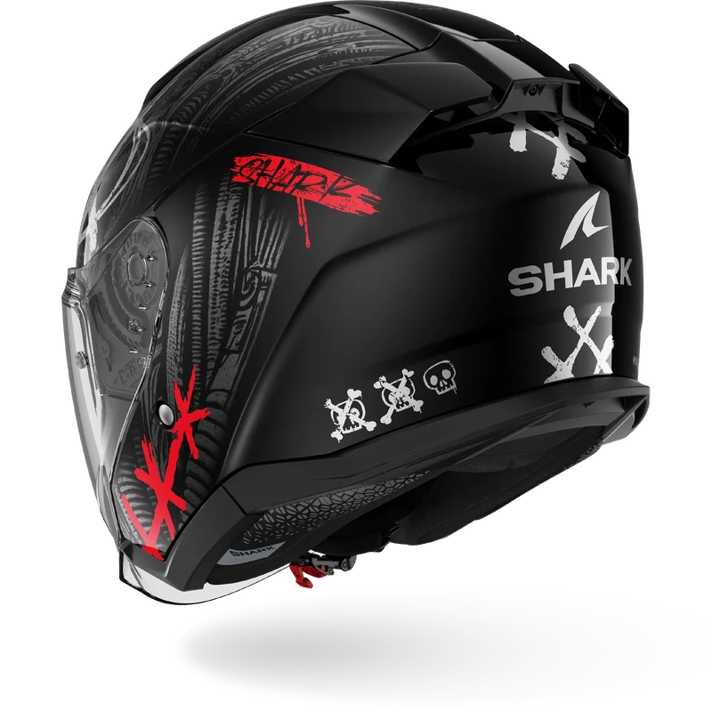 SKWAL JET SHIEVER Black Anthracite Red