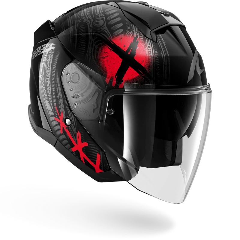 SKWAL JET SHIEVER Black Anthracite Red