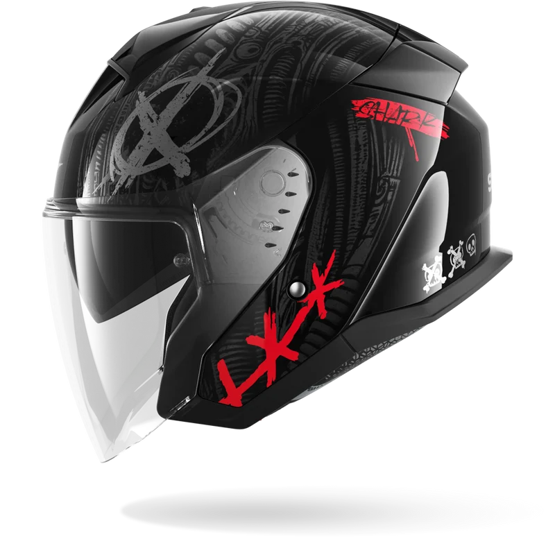 SKWAL JET SHIEVER Black Anthracite Red