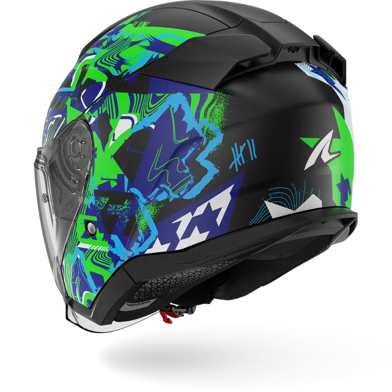 SKWAL JET Pranz Matte Black Green Blue