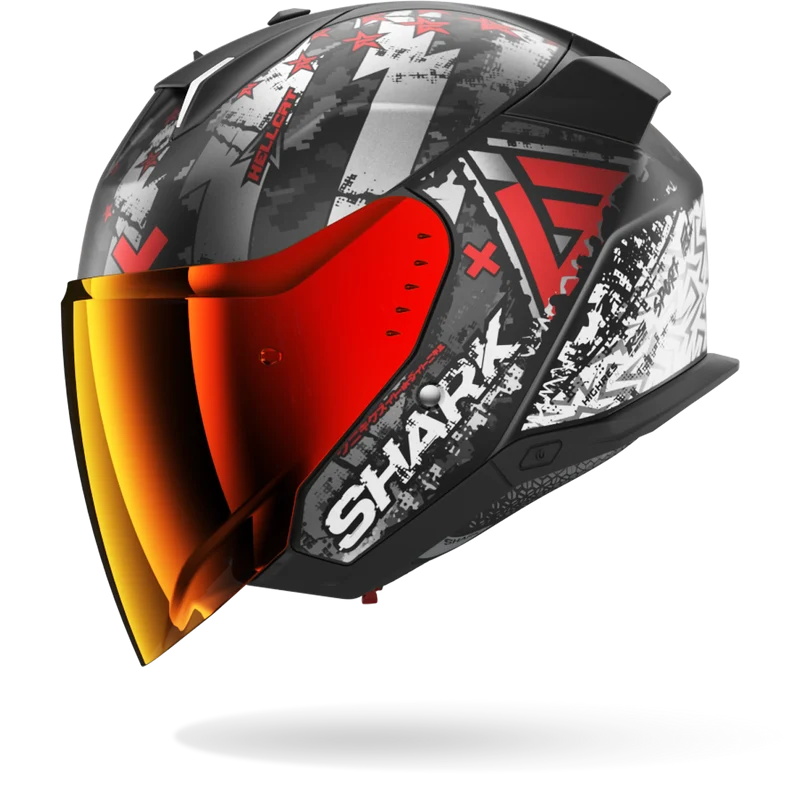 SKWAL i3 JET Hellcat Matte Black Chrome Red