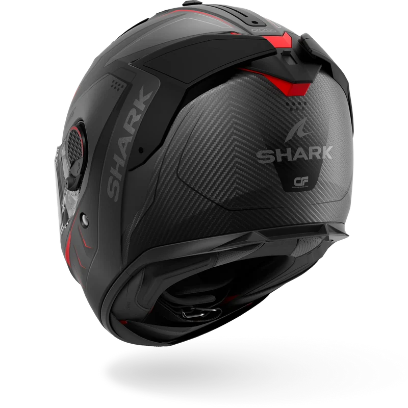 SPARTAN GT PRO CARBON MEKARIUM Mat Carbon Anthracite Red