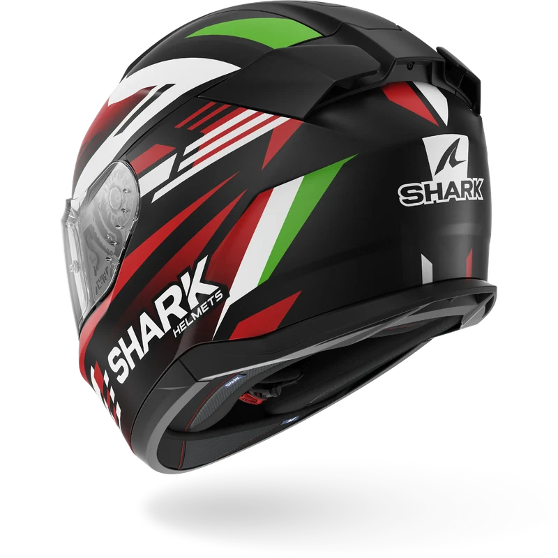 D-SKWAL 3 Firstlap Matte Black Red Green