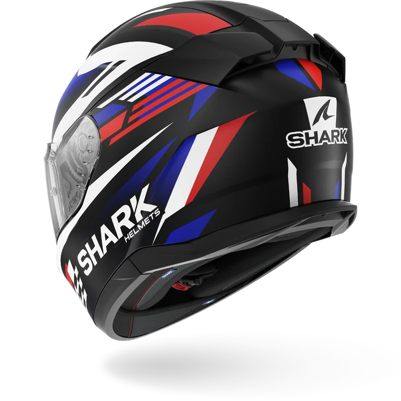 D-SKWAL 3 Firstlap Matte Black Blue Red