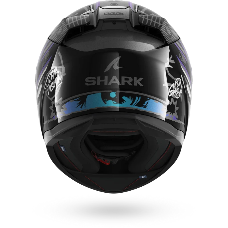 D-SKWAL 3 STREETRUSH Black Green Chrome