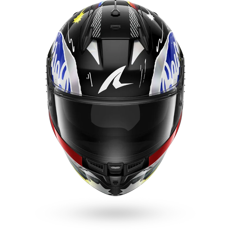 D-SKWAL 3 STREETRUSH Black Blue Chrom