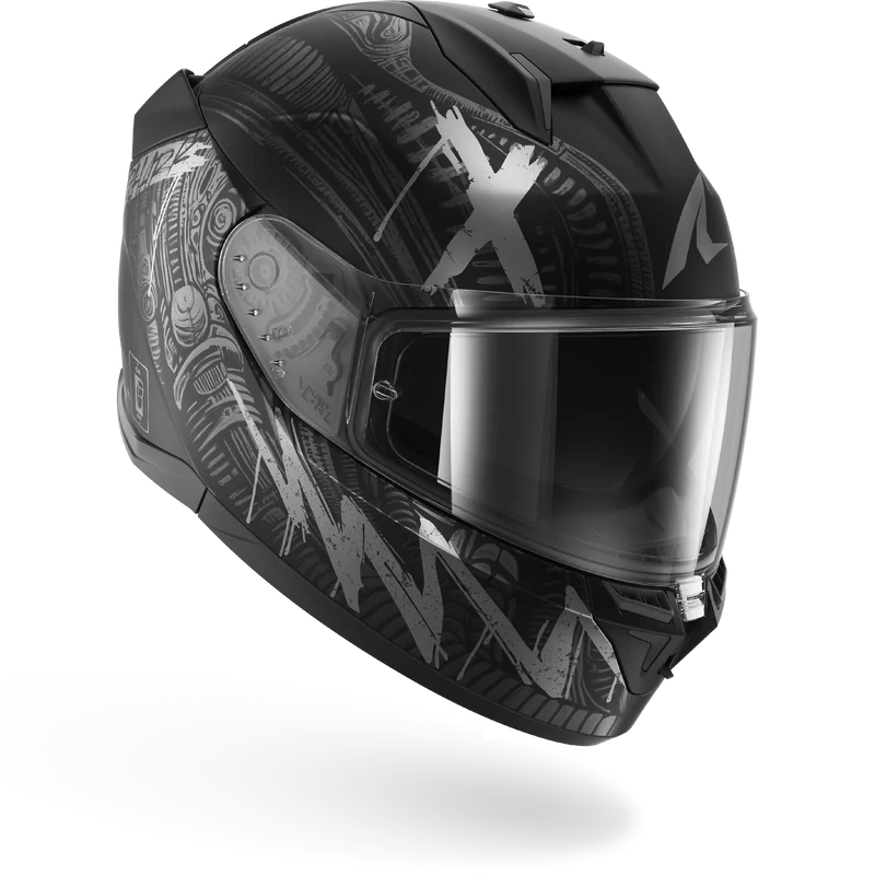 D-SKWAL 3 SHIEVER Mat Black Anthracite Silver
