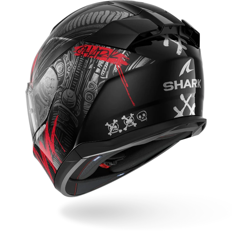 D-SKWAL 3 SHIEVER Black Anthracite Red