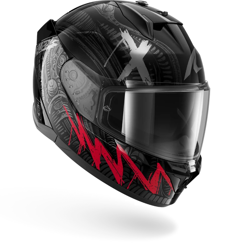 D-SKWAL 3 SHIEVER Black Anthracite Red