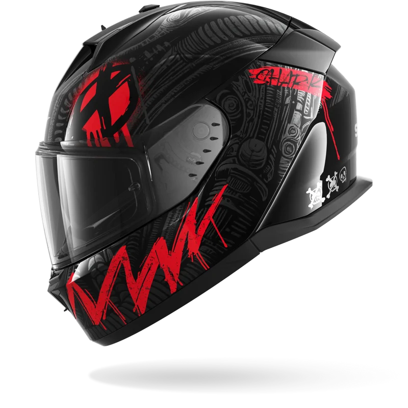 D-SKWAL 3 SHIEVER Black Anthracite Red