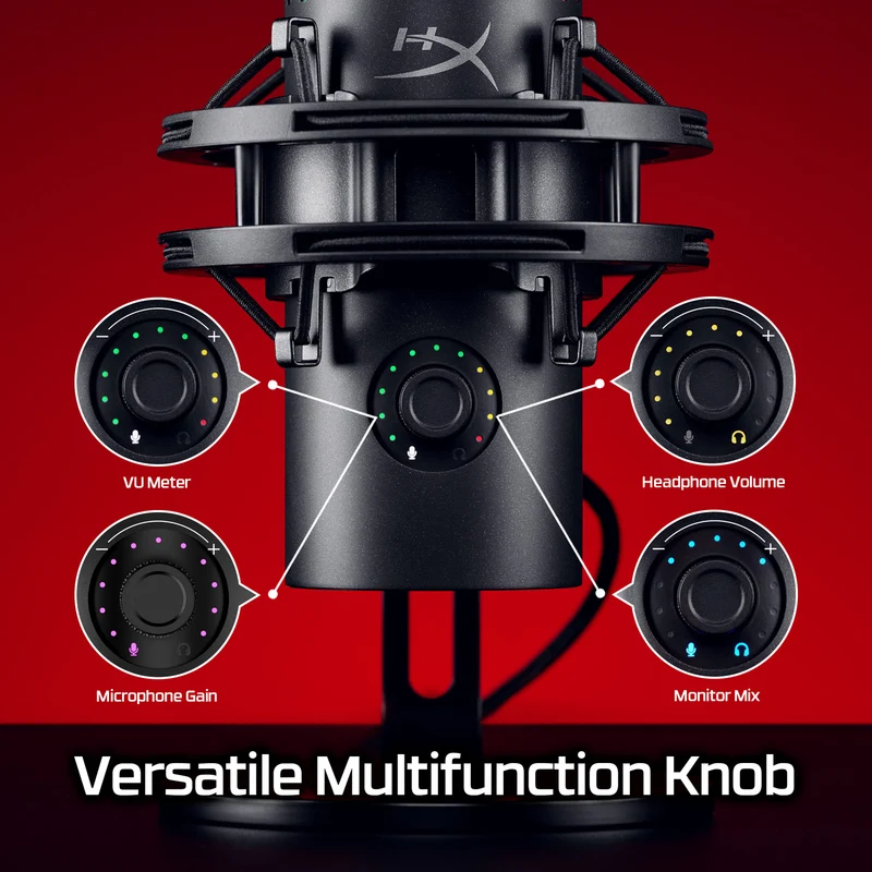 HyperX QuadCast 2 S – USB Microphone