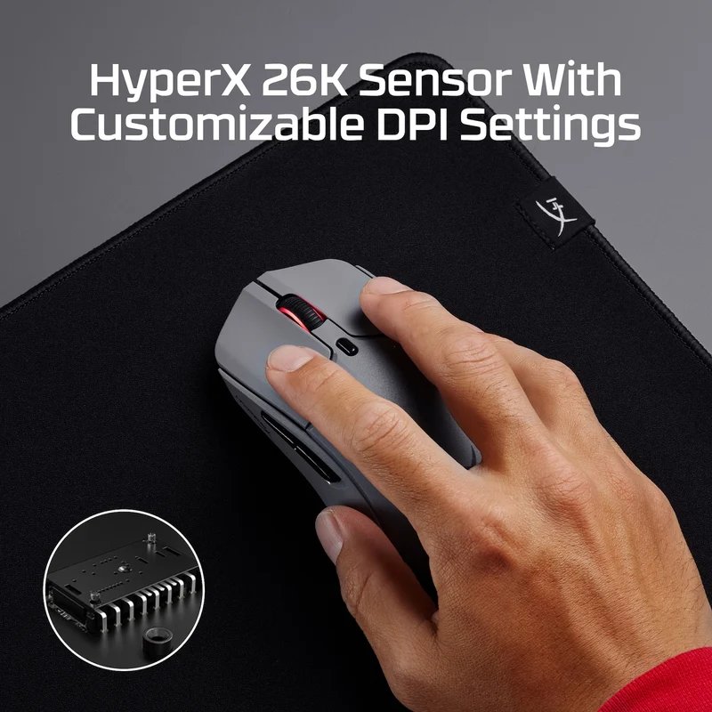 HyperX Pulsefire Haste 2 Pro – 4K Wireless Gaming Mouse
