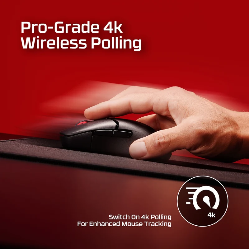 HyperX Pulsefire Saga Pro – Wireless Gaming Mouse