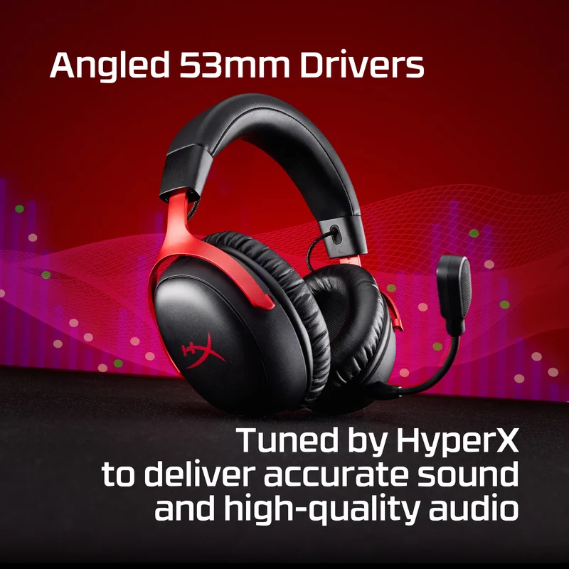 HyperX Cloud III S Wireless – Gaming Headset
