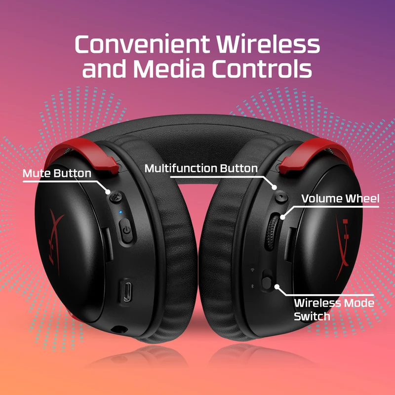 HyperX Cloud III S Wireless – Gaming Headset