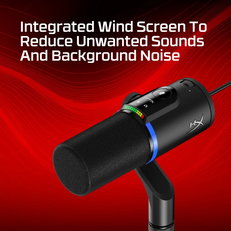HyperX FlipCast – USB/XLR Dynamic Microphone