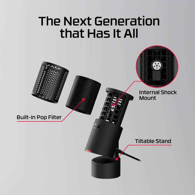 HyperX SoloCast 2 – USB Microphone