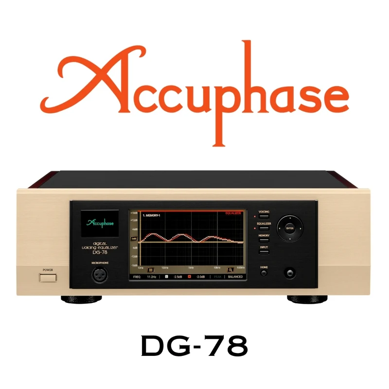 Accuphase DG-78 — Égaliseur de Correction Acoustique Numérique