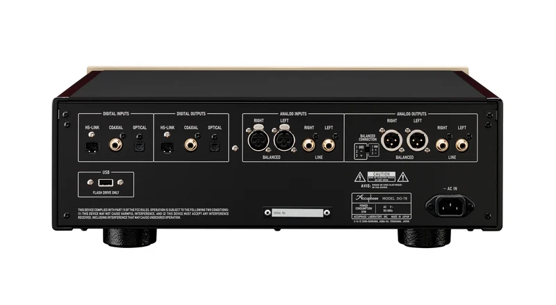 Accuphase DG-78 — Égaliseur de Correction Acoustique Numérique