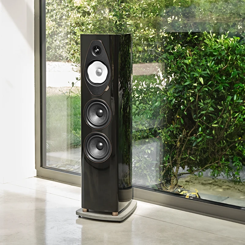 Sonus Faber Sonetto VIII G2 Noir - Enceintes colonne 3 voies (Démonstrateurs, la paire)