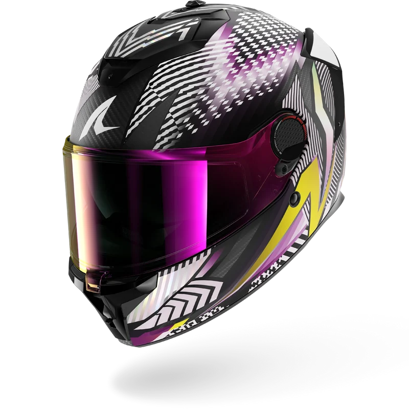SPARTAN GT PRO CARBON STHYR Mat Carbon Violet Chrom
