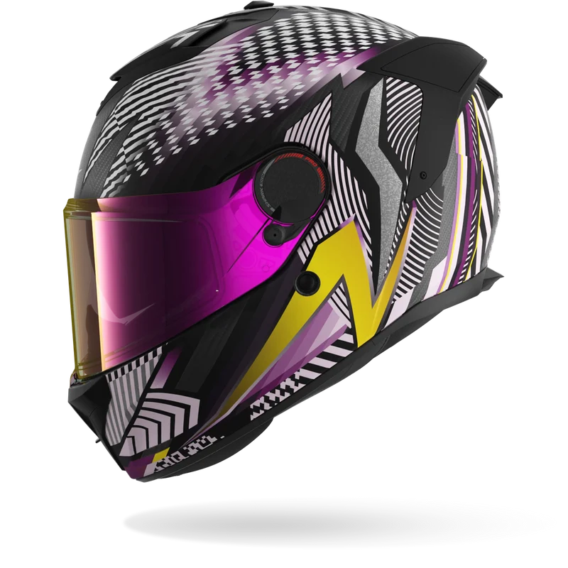 SPARTAN GT PRO CARBON STHYR Mat Carbon Violet Chrom