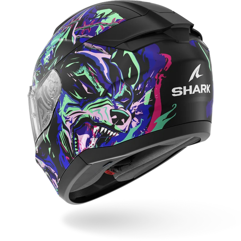 RIDILL 2 Raging Beast Matte Black Violet Green