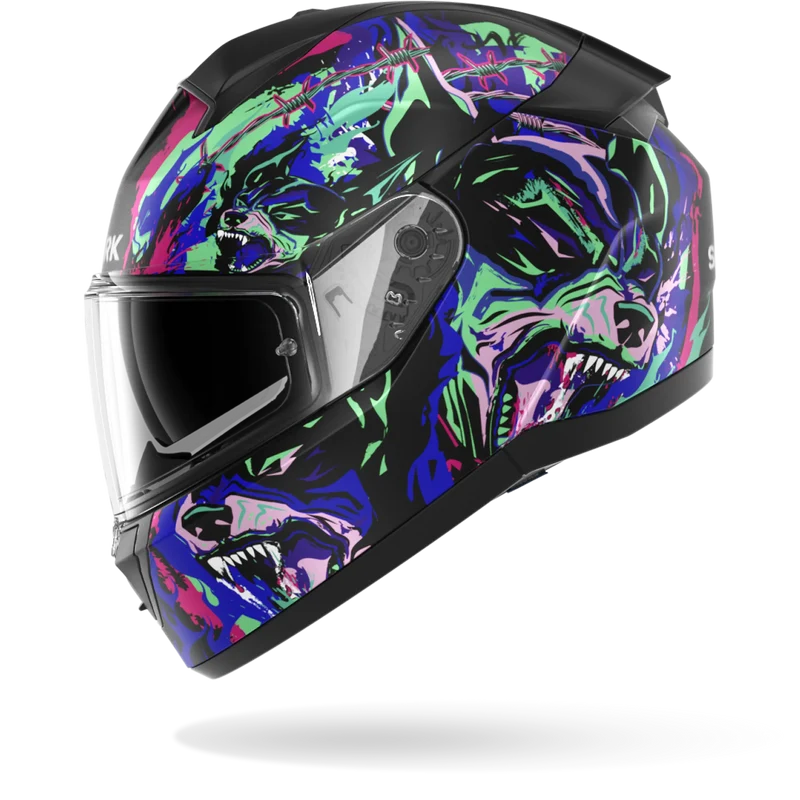 RIDILL 2 Raging Beast Matte Black Violet Green