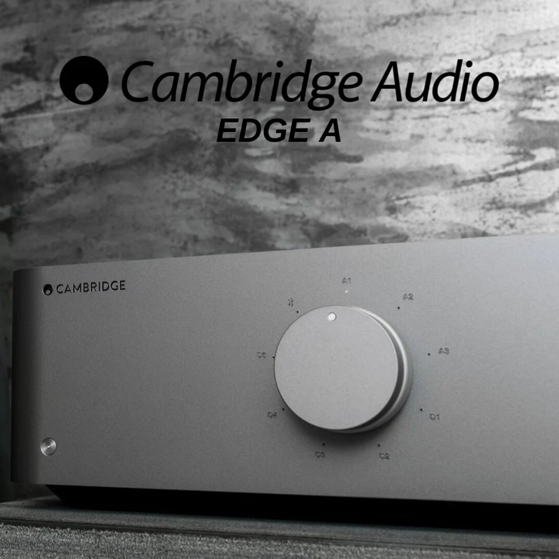 Cambridge Audio EDGE A - Amplificateur stéréo intégré 100 Watts/canal, Bluetooth